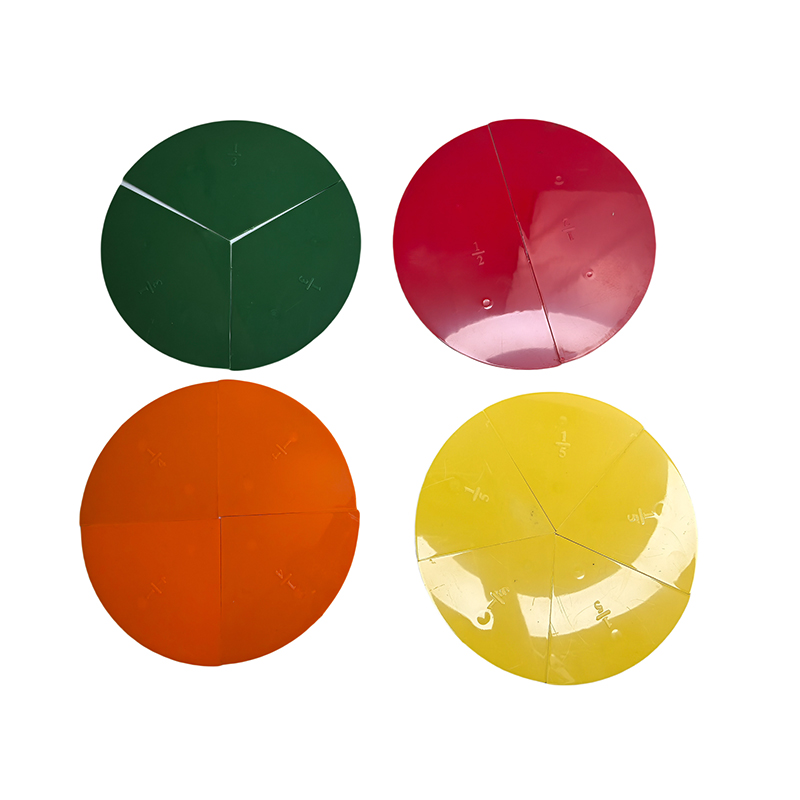 Math fraction demonstrator - student teaching instrument for experiments